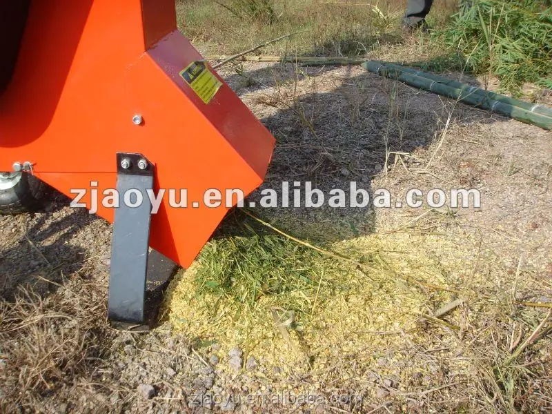6.5HP mini gasoline wood crusher leaf garden shredder