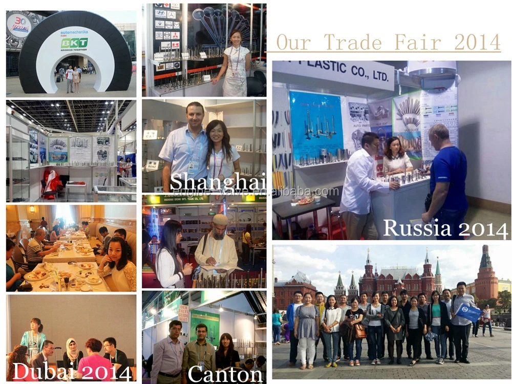 intake & exhaust valve for VOLVO TD61 TD100