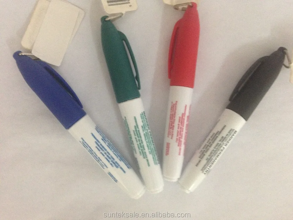 marking pen permanent pen mark pen Mini permanent marker with hook