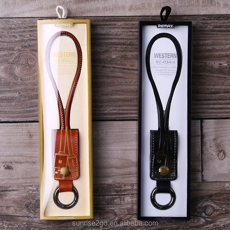 Awm 2725 Usb Data Cable Leather Micro Usb Cable Charging Cable Key Chain