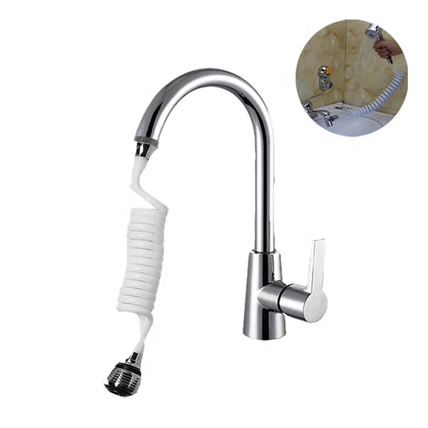 Faucet shower head antispattering water-saving tap nozzle extended filter