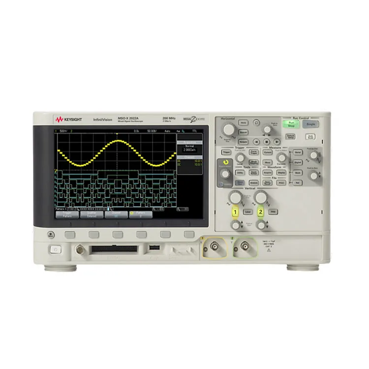 
Keysight 200 MHz, 2 Analog Channels DSOX2022A Oscilloscopes 
