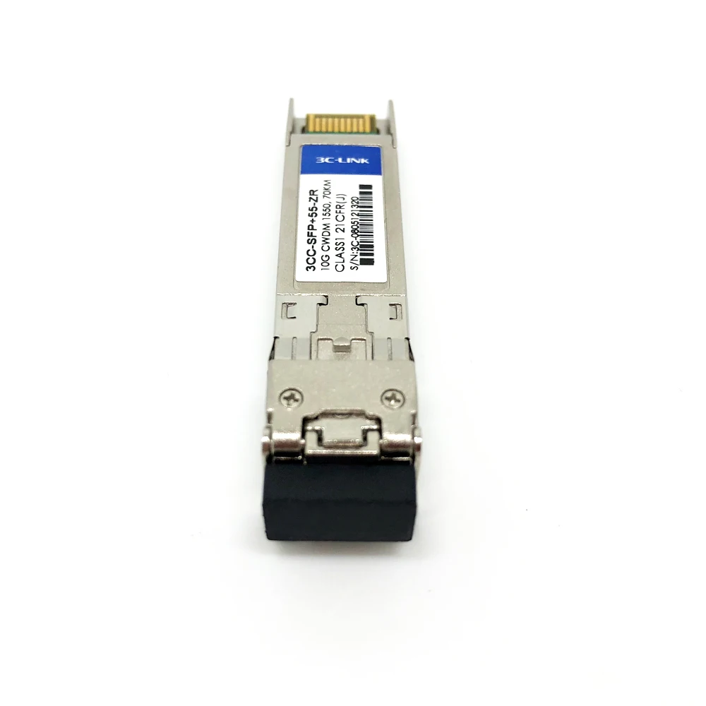 3C-LINK RoHS Compliant 10G SFP+Optical Module CWDM/DWDM 1270-1610nm Duplex LC  Connector 10G SFP Transceiver
