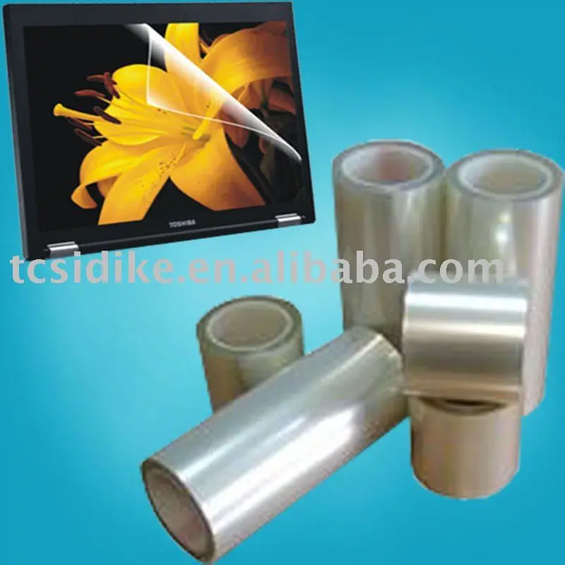 Die-cutting PET touch screen protective film