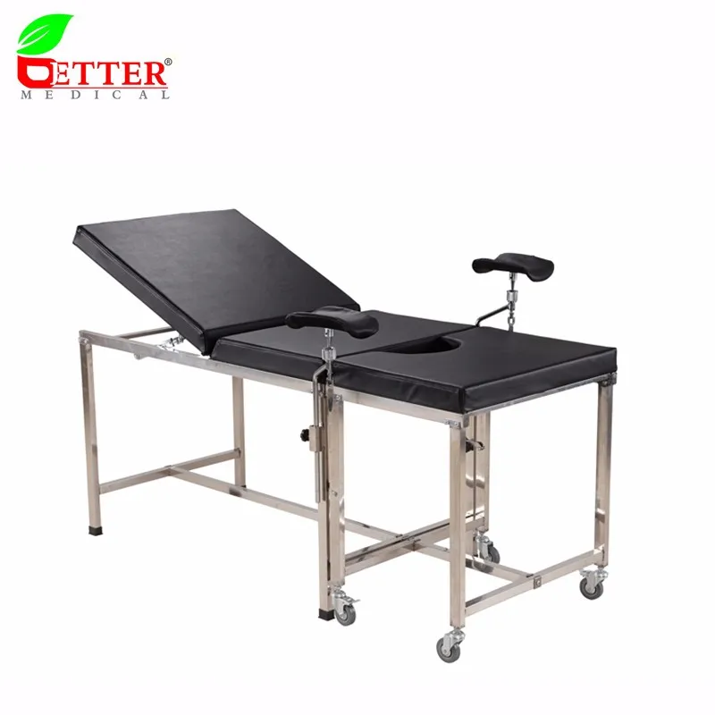 
Hot sell Medical manual Examination bed adjustable Examination Couch Stainless Steel Examination Couch 