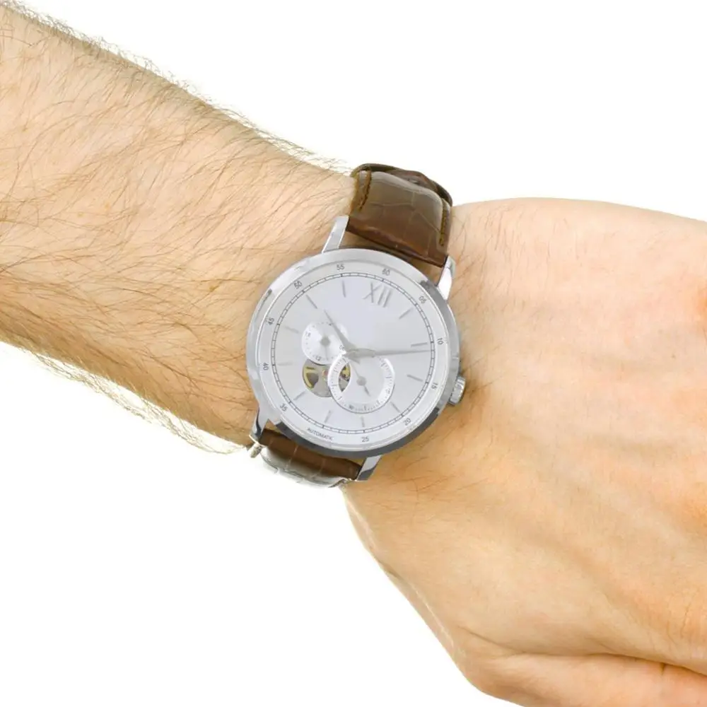 LOW MOQ OEM CUSTOM MENS LUXURY HANDS SKELETON QUARTZ WATCHES