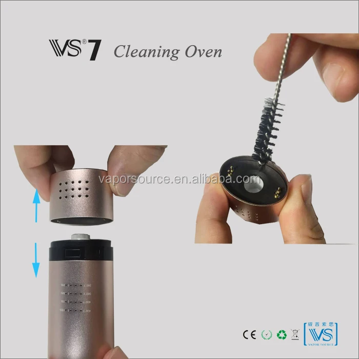 
chinese supplier dry herb vaporizer VS7 2600mah battery replaceable e cigarette OEM available 