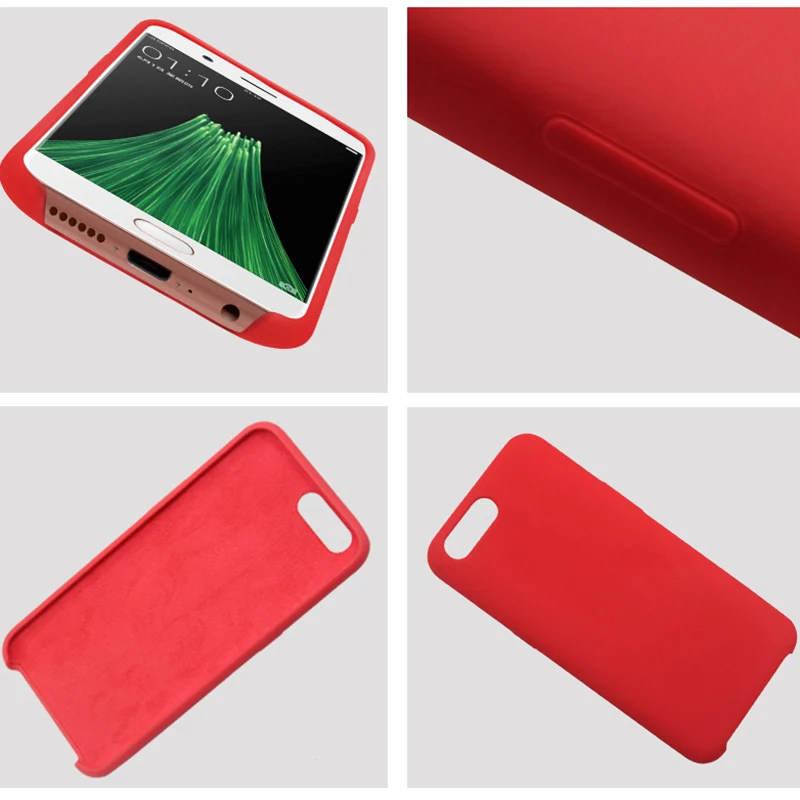 China Online Store Cheap Blank Mobile Phone Cases Wholesale Clear Smart Phone Cover Oppo R11