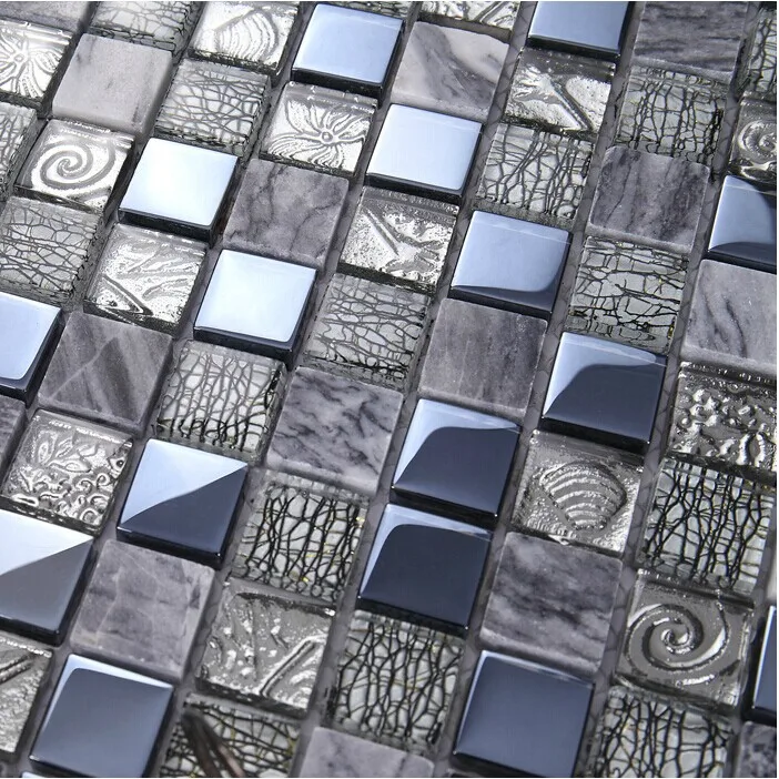 Top quality stone glass mosaic tile