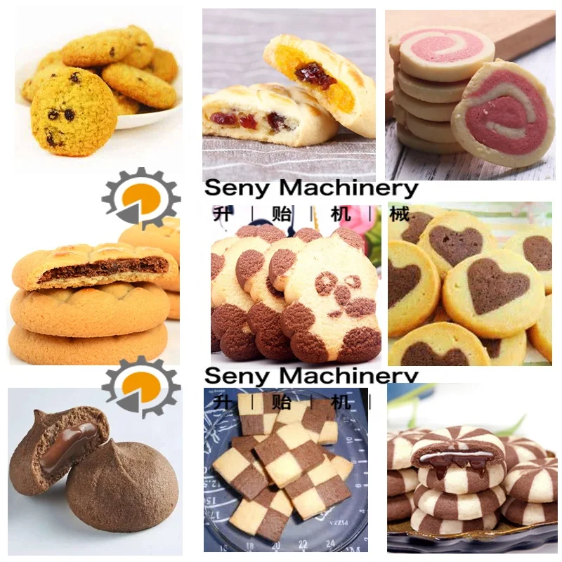 Multi function Commercial Automatic Filling Biscuit And Cookies Making Machine