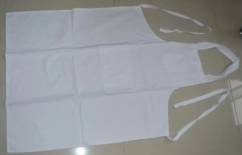 Women Men 100% Cotton Apron BBQ Chef Cooking Artist Water Drop Resistant Canvas Adjustable Kitchen Apron