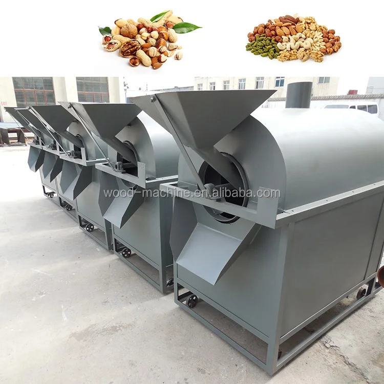 
Trade assurance wheat flour roasting machine pumpkin seeds roaster grain roasting machine 