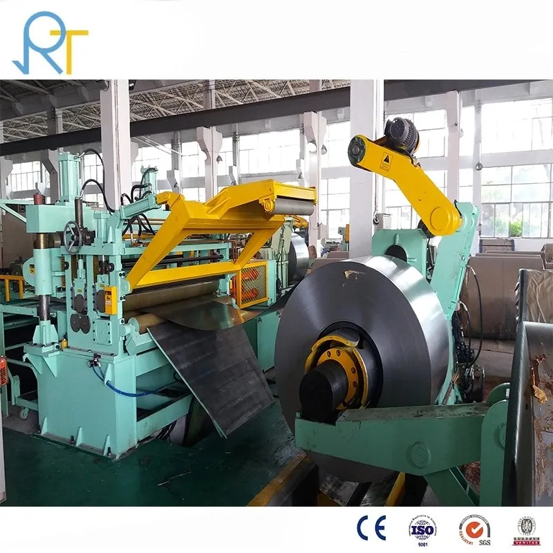 cut to length line for steel Coil thickness 0.2-2mm Coil width 300-1300mm