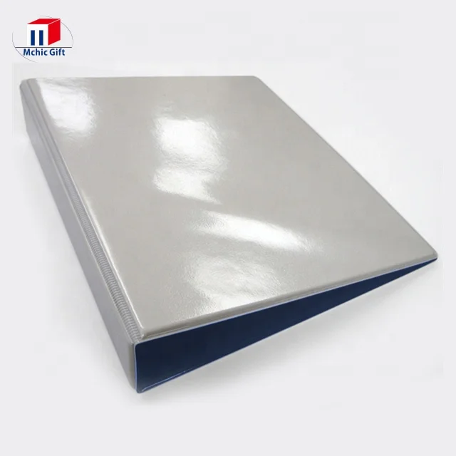 cheap custom print PVC cover ring binder folder, PVC 2 ring binder folder,A4 size binder folder