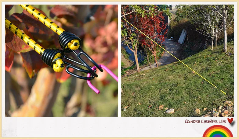 Bungee cord colored/fashion bungee cord /strong elastic bungee cord