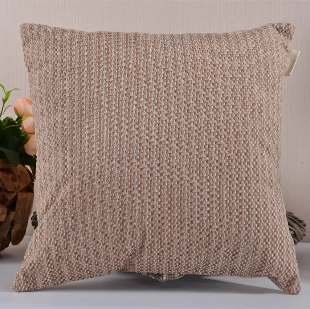 
Jacquard back support backing rest pillow cover decorative seat back cushion 