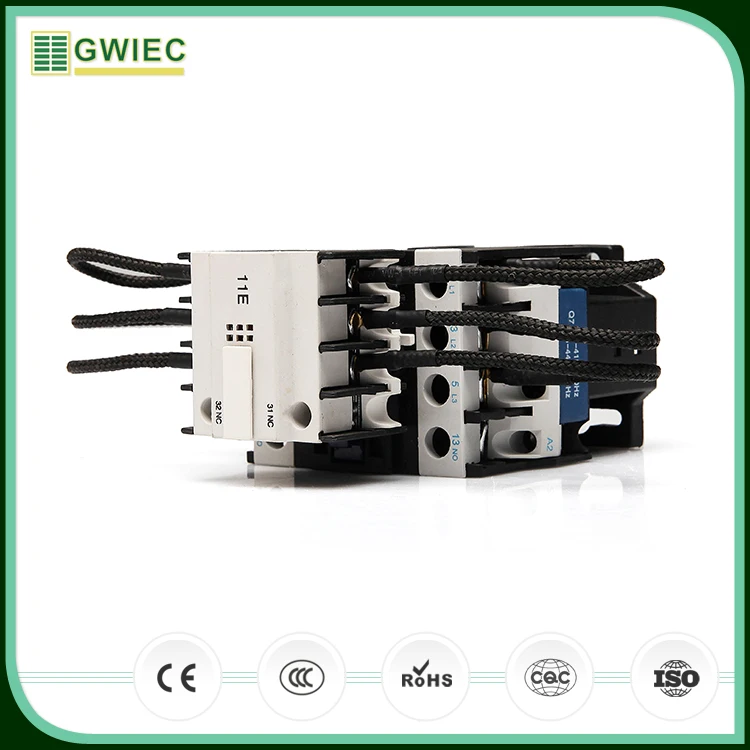 GWIEC Cj19-63 220V Capacitor Switching Contactor For Reactive Power Compensation