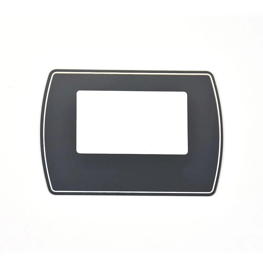 Custom Decorative Translucent Touch Panel Switch Front Display Panels Used In Pressure Transmitter Acrylic Front Panel