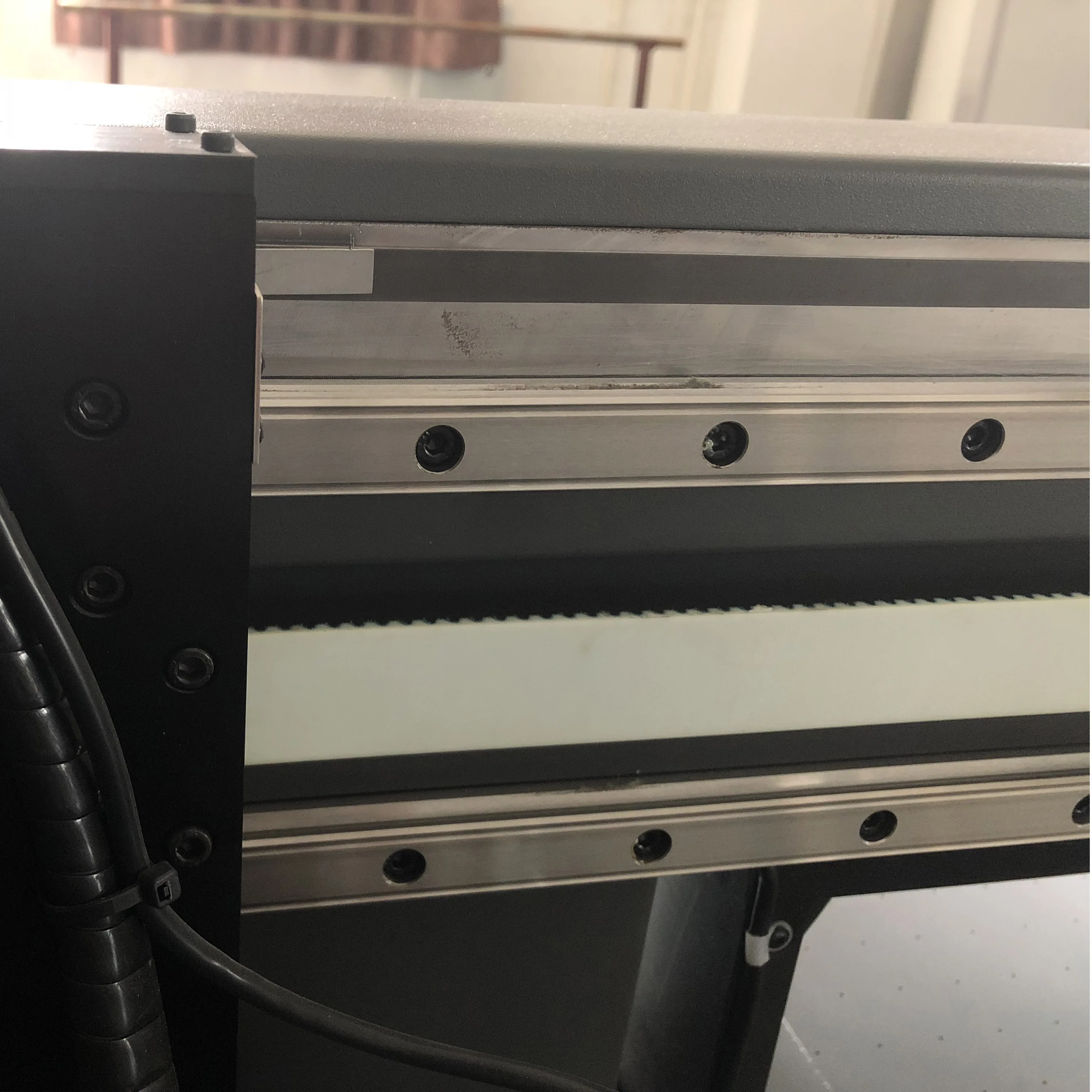 Large format flat bed LED UV inkjet printer with Ricoh gen5