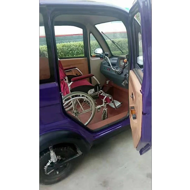 Four Wheel Disabled Vehicle Electric Car For Disabled People