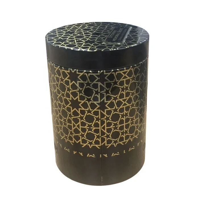 Жестяная коробка, круглая жестяная коробка для упаковки чая