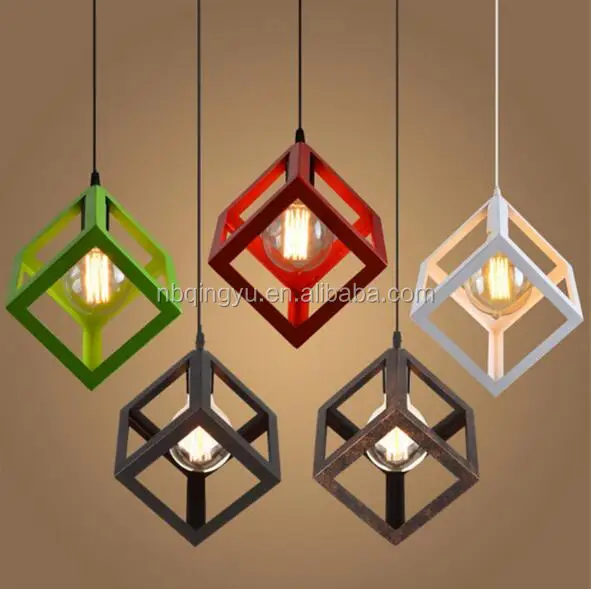 Vintage Industrial DIY Metal Ceiling Lamp Pendant Lighting Bulb Home Decor