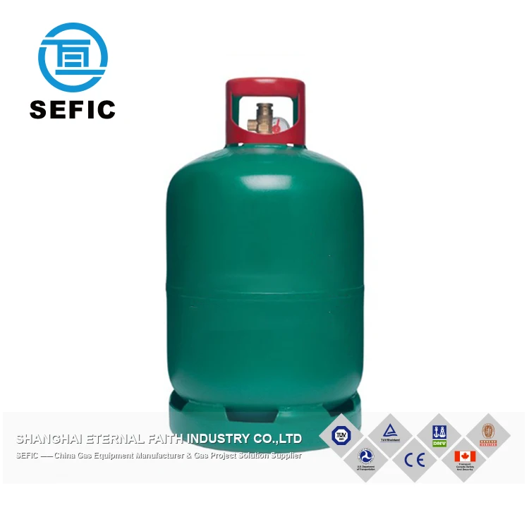 12.5kg Sizes LPG Cooking Gas Cylinder to Malaysia