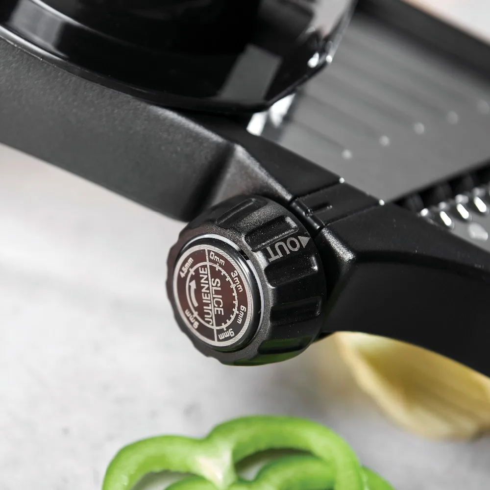 Kitchen Adjustable Blades Manual Stainless Steel Vegetable Mandolin slicer