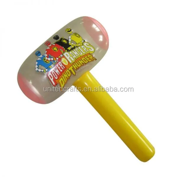 Welcome Custom inflatable hammer 1k ton hammer PVC hammer manufacture inflatable toys for kids