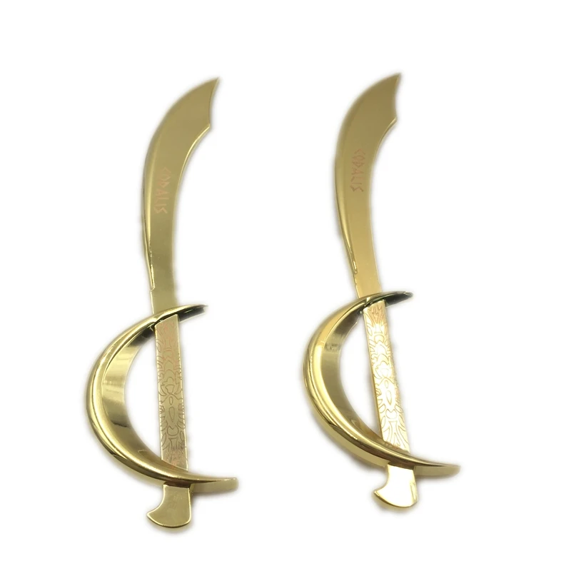 Custom paper cutting knife metal sword letter opener with logo good quality