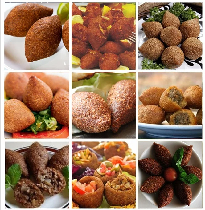 Hanjue HJ-001 Small encrusting machine with Kubba Coxinha Tulumba Croquetas Pillow molds CE certification