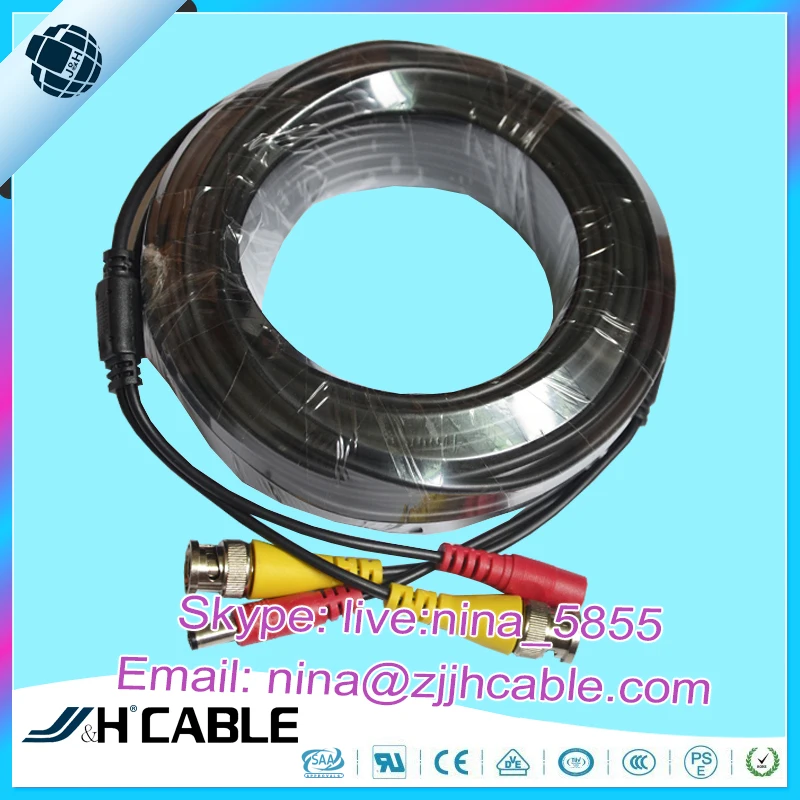 Мини Камеры ВИДЕОНАБЛЮДЕНИЯ Rg59 BNC DC Соединительный Кабель