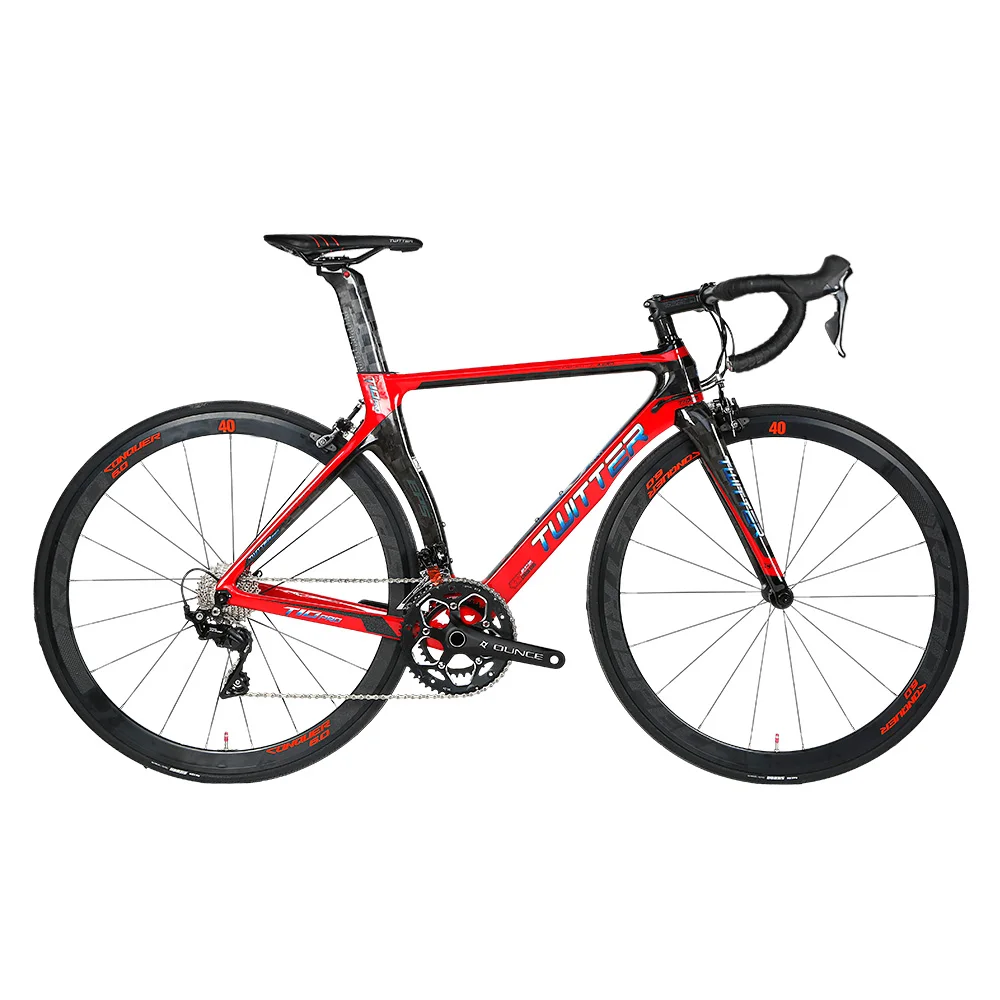 Newest bicycles grupos set 105 22 speed 700C Complete Aero racing carbon fiber road bike