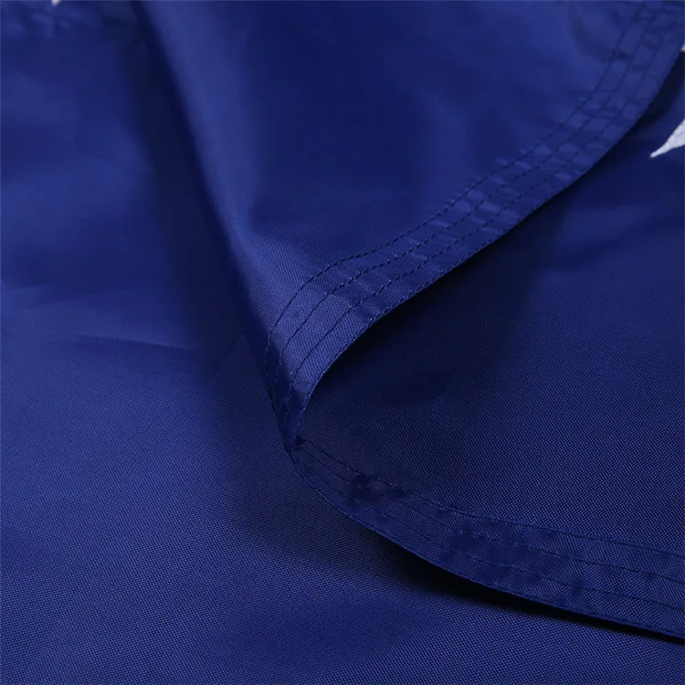 Factory sale design customized portable white blue red star national flag