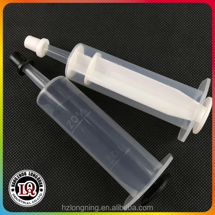 disposable jello shot syringes clear or black color 10ml/20ml