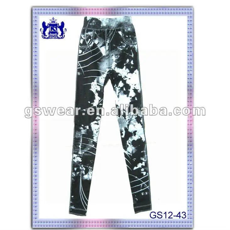 2012 новая мода девочки бесшовных колготки спандекс гетры с видами жаккард