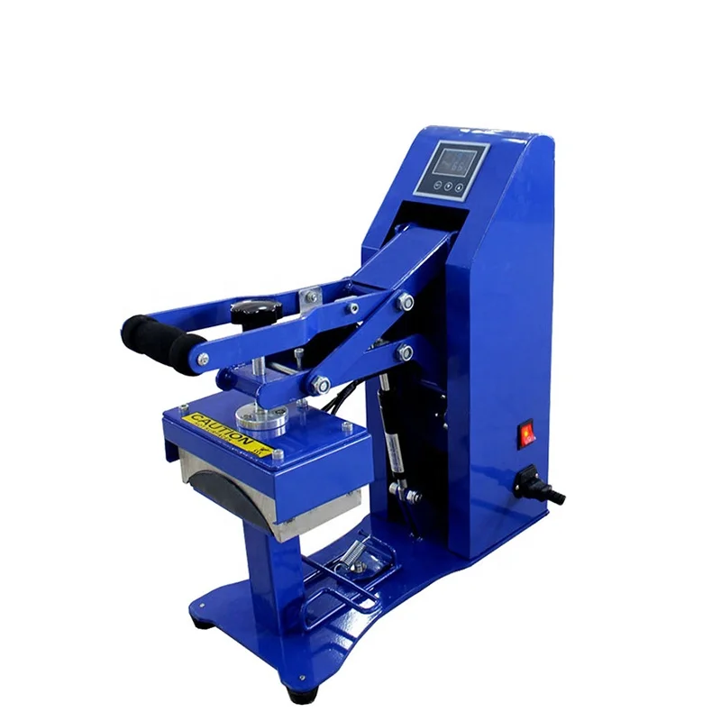 Automatically open Magnetic semi-automatic thermal transfer ironing machine personality DIY hat baking cap heat press machine