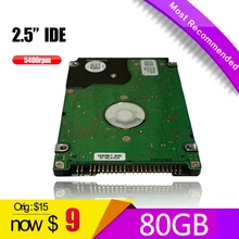 80GB HDD IDE 2.5″ HDD SATA 80GB 5400RPM HD xbox 360 Notebook Hard Disk Drive interno Disco Duro Hot Selling
