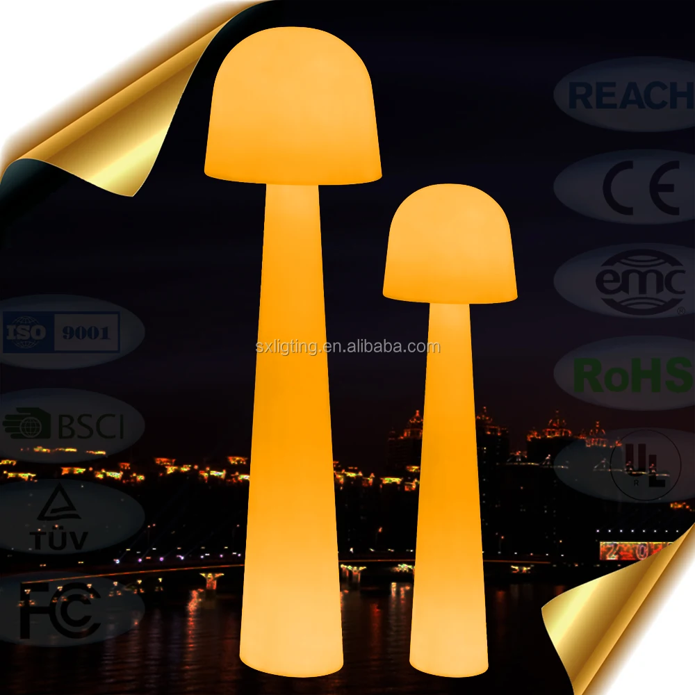 Remote control portable indoor/outdoor energy saving led floor lamp