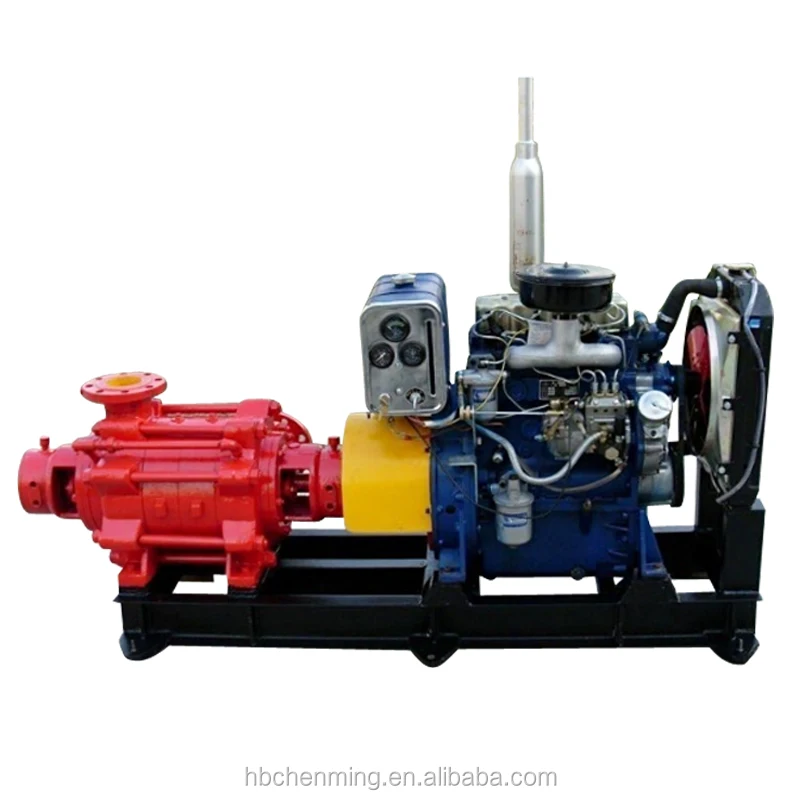 Type D Horizontal Multistage Fire Pump With Diesel Engine