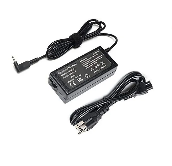 19V 3.42A 65W Replacement Laptop Battery Charger for Acer ChromeBook C720 C720P Ac Adapter Power Supply Cord