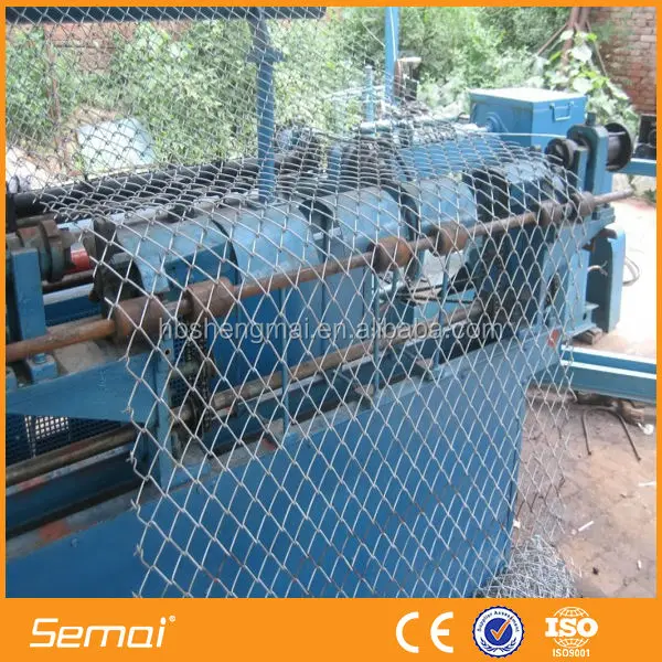 high speed fence making machine chain link weaving machine (manufacture ISO)