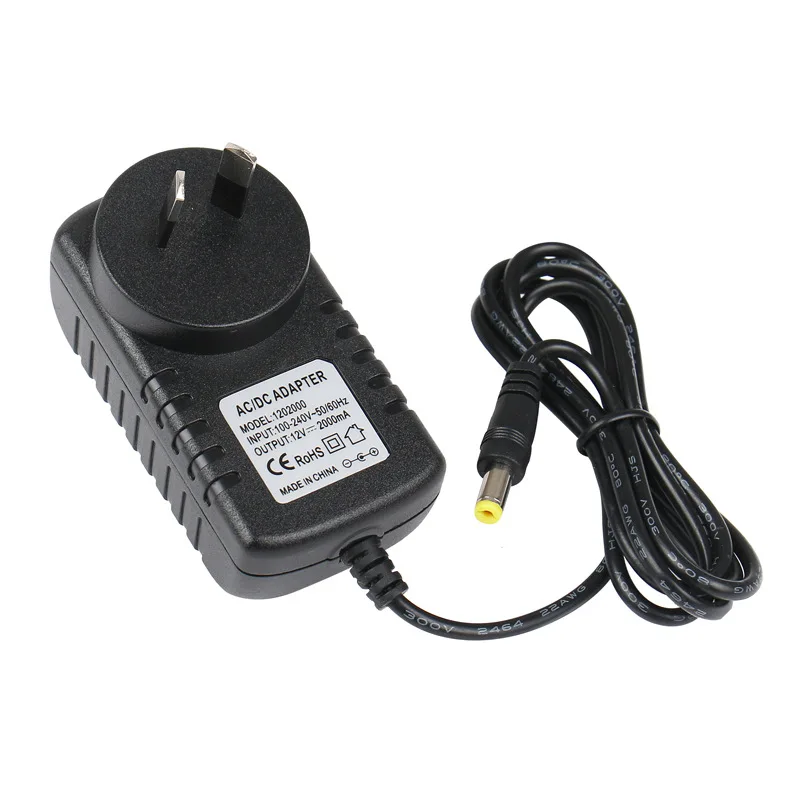 AC DC 100v 240v Power Supply US/EU/UK/AU Plug 12V 1.5A Power Adapter for lcd monitor