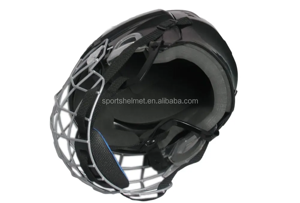 NOCSAE New Design Hockey Helmet with facecage High Quality Construction Safety Helmet Design Icehockey Player Helmet In Dongguan