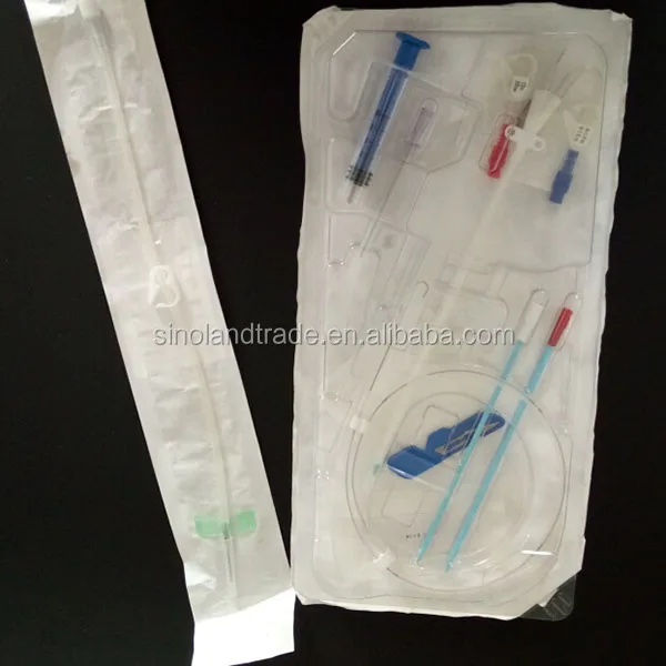 Factory price 11.5FR/12FR double lumen hemodialysis catheter kits