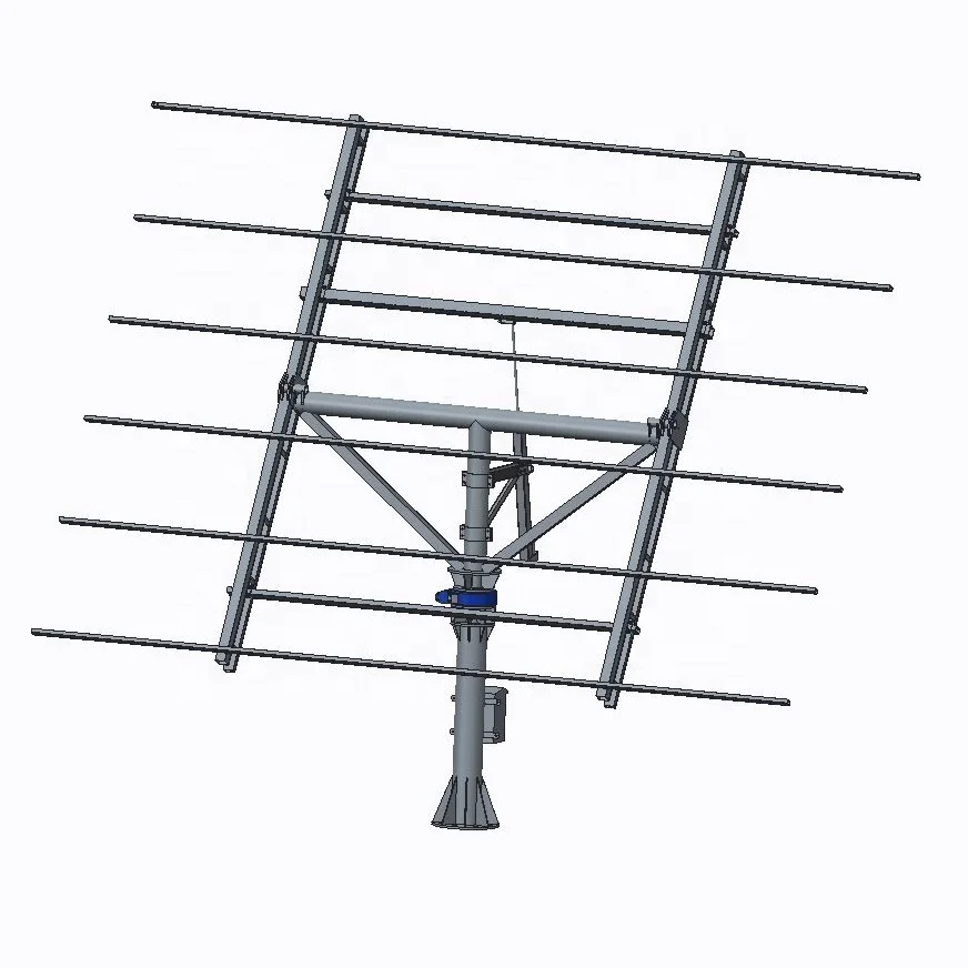5kw dual axis single axis sun tracker system solar energy tracking system