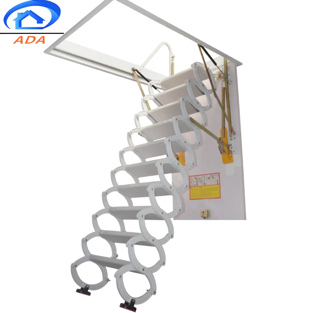 Hideaway Telescoping Pull Down Attic Ladders