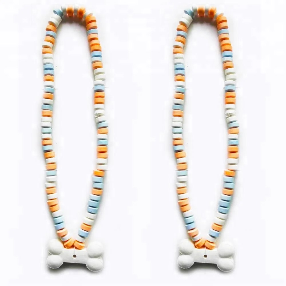 Большой размер 42 г ожерелье в форме кости/Сердца Пресс таблетки декстроза