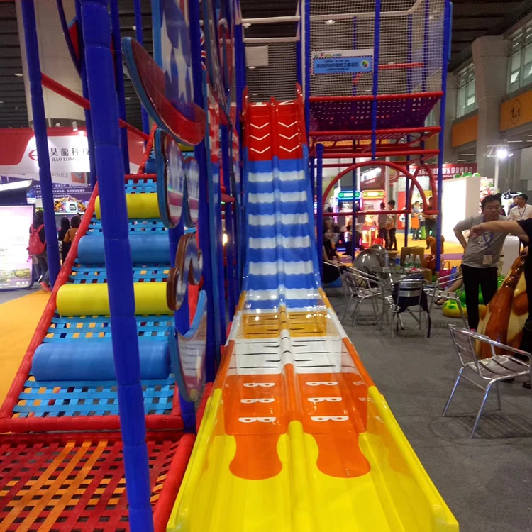 Children indoor combination slide and swing toys multi-purpose kindergarten equipment items for sale