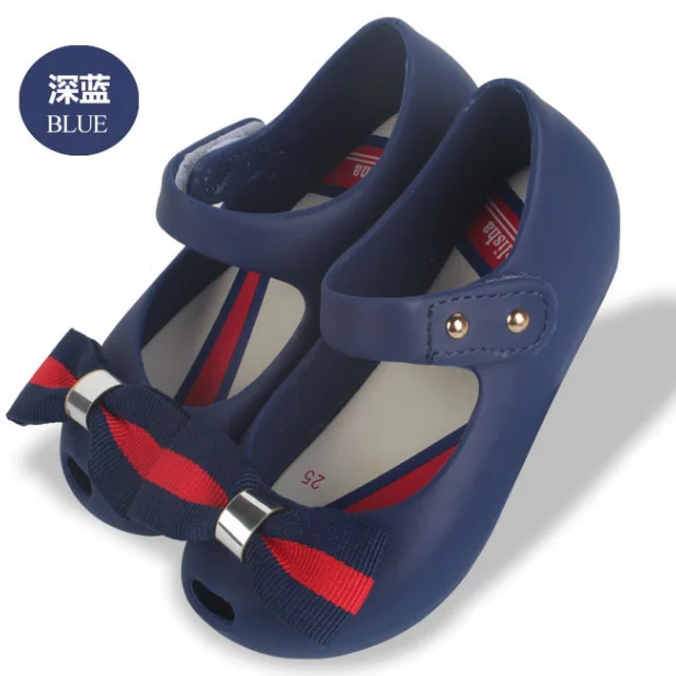 Cute cartoon design kids girls cheap sandals jelly shoes